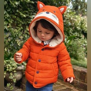 Adorable like new Mini Boden Fox 🦊 coat!